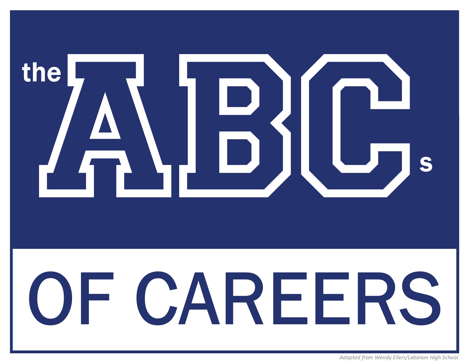 Cover of ABCs of Careers Posters