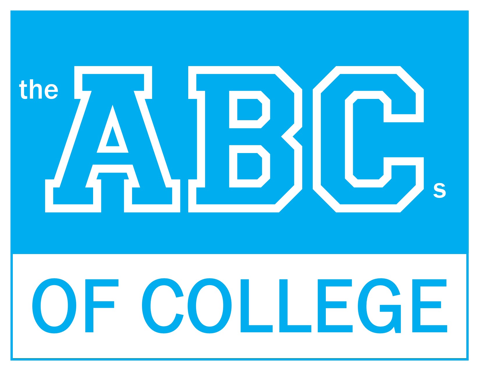 Cover of ABCs of College Posters